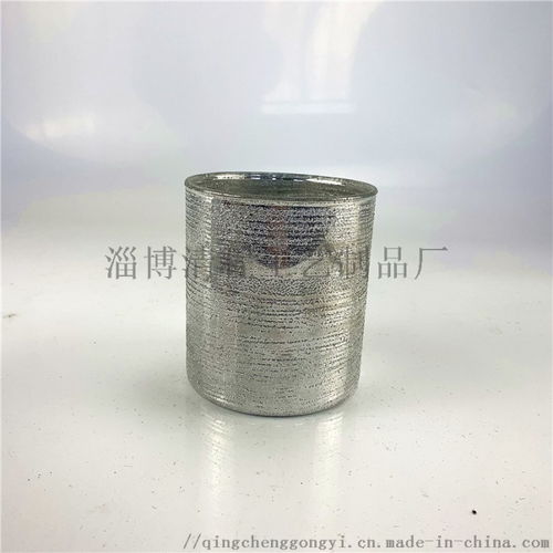簡約玻璃燭臺 歐式蠟杯香薰蠟杯蠟燭杯廠家批發，首選淄博清程工藝制品廠